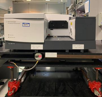 photo of agilent cary 680 ftir